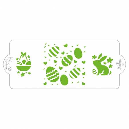 Cofetarie - Ustensile - Sablon Plastic Lateral Decor Paste, 25 x 10 cm