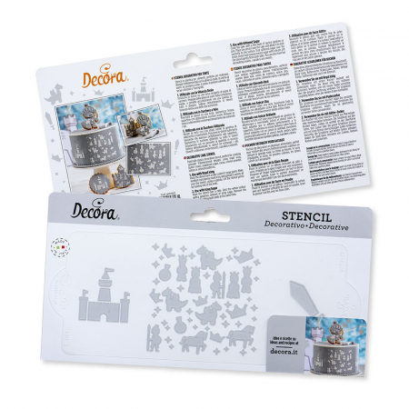 Sablon Plastic Lateral Decor Povesti Copii, 25 x 10 cm [3]