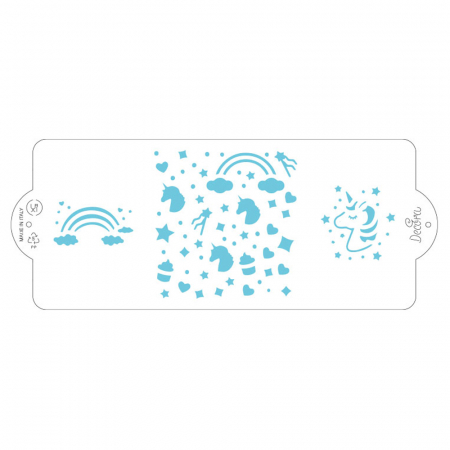 Sablon Plastic Lateral Decor Unicorn, 25 x 10 cm [3]