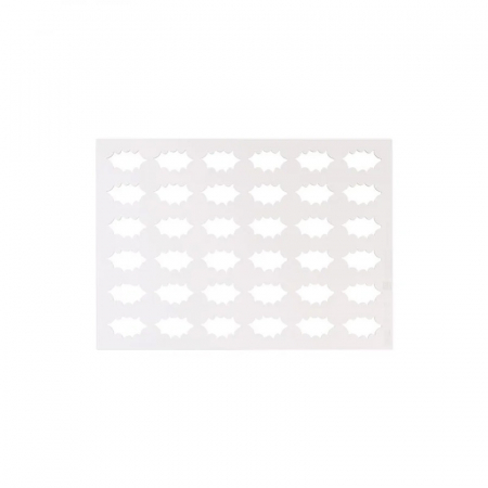 Sablon Silicon Frunza Craciun - 36 decoruri 4 x 2.2 x H 0.2 cm, 1.2 ml [2]