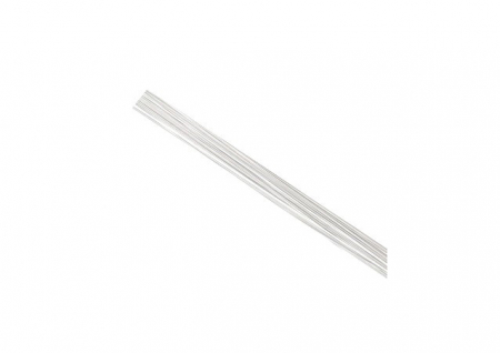 Ustensile Decor Pasta de Zahar - Sarma Alba Tulpini, Calibru 18, Ø 1.3 mm x H 40 cm, Set 50 Buc