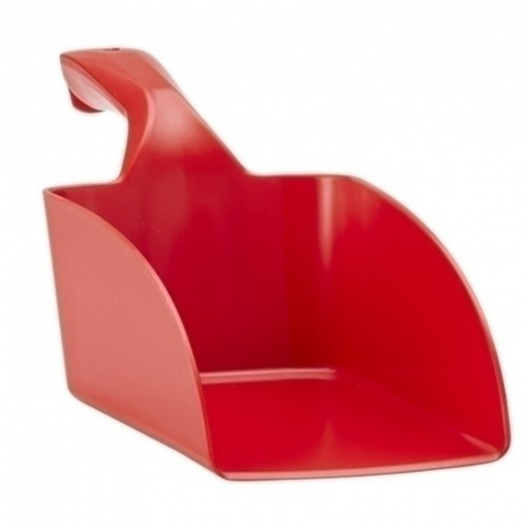 Brutarie, Patiserie - Ustensile - Scafa cu Baza Dreapta 0.5 Litri, Material Plastic Rosu, L 30 cm