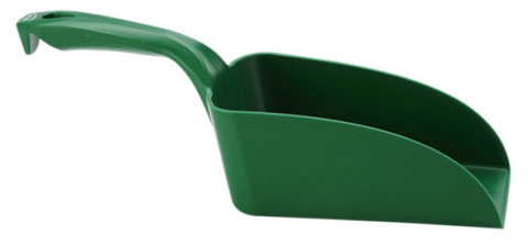 Brutarie, Patiserie - Ustensile - Scafa cu Baza Dreapta 1 Litru, Material Plastic Verde L 34 cm