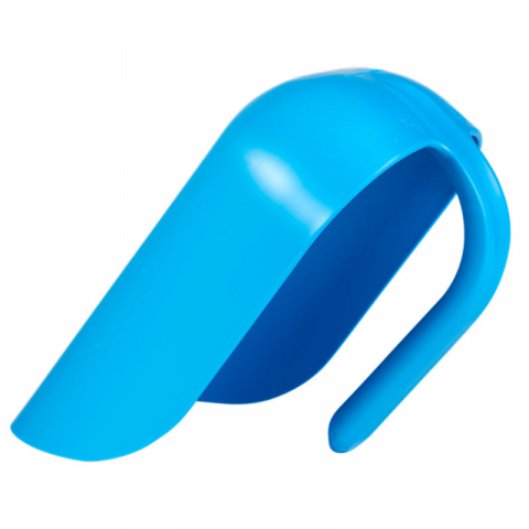 Scafa cu Baza Rotunjita 2 Litri, Material Plastic Albastru, L 27 cm [4]