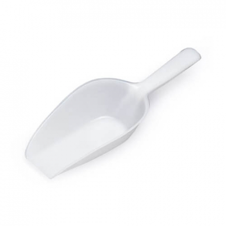 Brutarie, Patiserie - Ustensile - Scafa cu Baza Plata 125 g, Material Plastic Alb