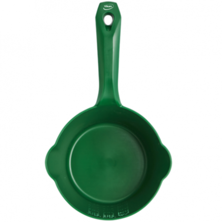 Brutarie, Patiserie - Ustensile - Scafa Rotunda gadata 1 Litru, Material Plastic Verde Ø 15.5 cm