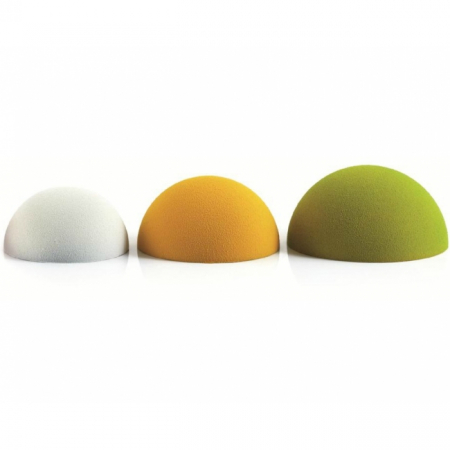 Matrite Semisfere Ciocolata - Semisfere 3 dimensiuni Ø14-16-18 cm - Kit Matrite Plastic 6 Subiecte