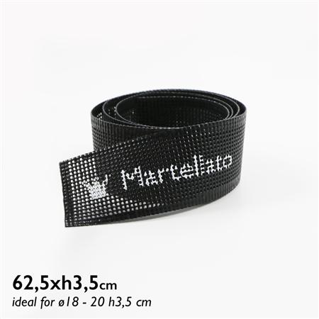 Cofetarie - Ustensile - Set 10 Benzi Silicon Microforat pt. Ø 18-20 cm, 62.5 X H 3.5 cm