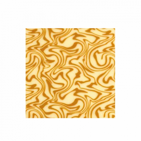 Folii Transfer Decoruri Ciocolata - Set 30 Folii Transfer Decor Ciocolata Auriu, 34 x 26.5 cm