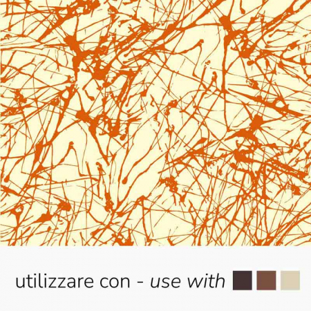 Decoratiuni Comestibile, Decor Tort - Set 30 Folii Transfer Decor Ciocolata Bronz, 34 x 26.5 cm