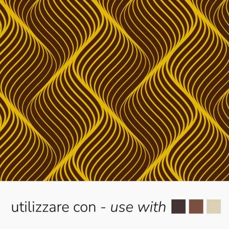 Decoratiuni Comestibile, Decor Tort - Set 30 Folii Transfer Decor Ciocolata Galben, 34 x 26.5 cm