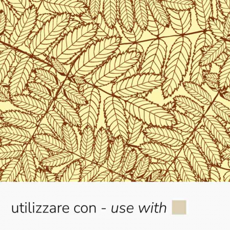 Decoratiuni Comestibile, Decor Tort - Set 30 Folii Transfer Decor Ciocolata Maro Frunze, 34 x 26.5 cm