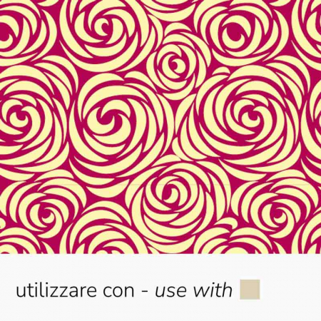 Decoratiuni Comestibile, Decor Tort - Set 30 Folii Transfer Decor Ciocolata Rosu, 34 x 26.5 cm