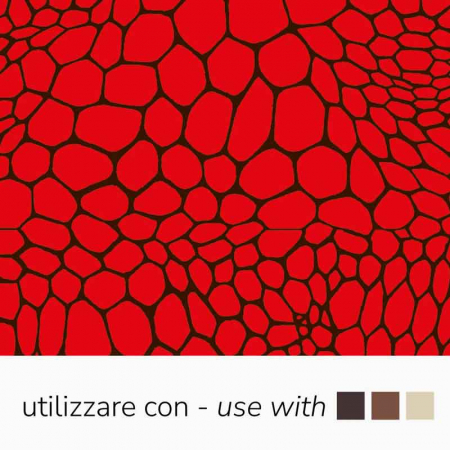 Decoratiuni Comestibile, Decor Tort - Set 30 Folii Transfer Decor Ciocolata Rubiniu, 34 x 26.5 cm