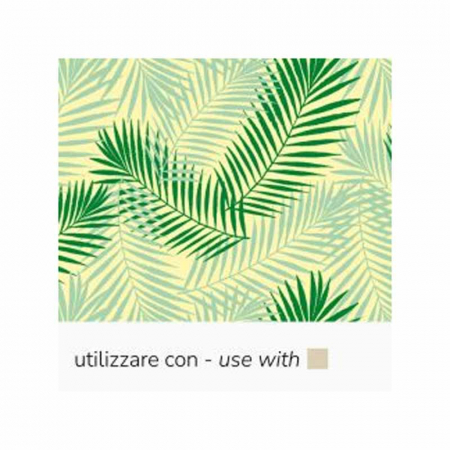 Decoratiuni Comestibile, Decor Tort - Set 30 Folii Transfer Decor Ciocolata Verde Frunze, 34 x 26.5 cm
