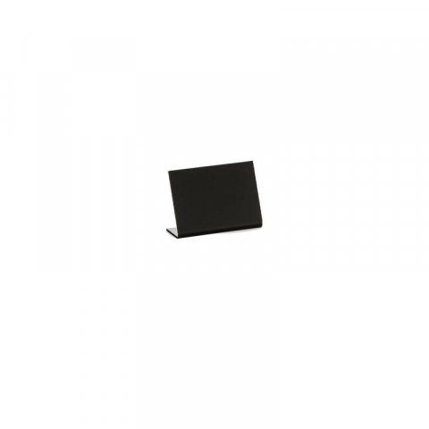Etichete Produs si Pret - Set 5 Mini Table Negre Acril, 7.5 x 3.5 x H 7 cm