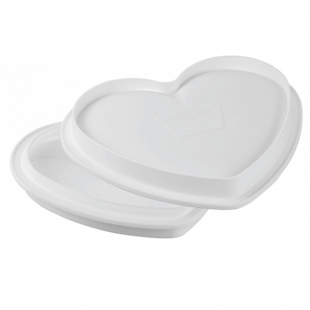Set Tarte Inima 20.5 x 19 x H 2 cm, 1 Rama Microforata + Forma Silicon 460 ml [4]