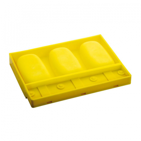 Set Tava si 4 Matrite Silicon Inghetata pe bat Capri 12 cavitati, 90 ml [3]