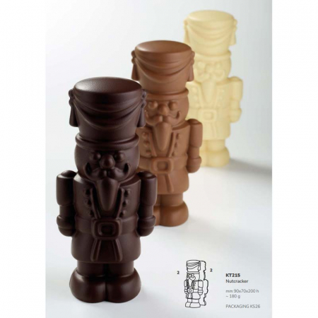 Ciocolaterie - Matrite, Ustensile - Spargatorul de Nuci 3D 9 x 7 x H 20 cm, Set Matrite Plastic 2 Subiecte Ciocolata