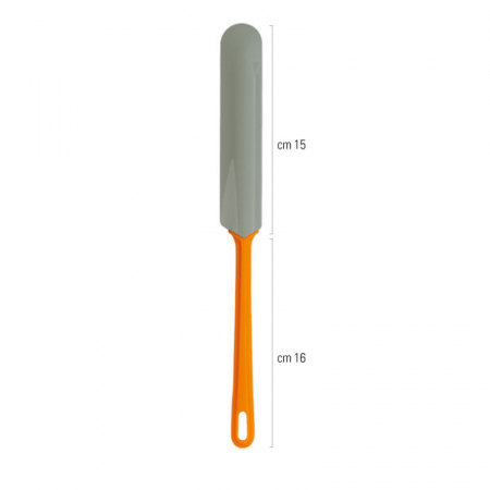 Spatule, Palete - Paleta - Spatula Silicon Dreapta cu Maner Plastic Temp Max 230°C, L 31 cm