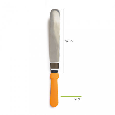 Spatule, Palete - Spatula Nivelare Unghiulara din Inox, Lama L 25 x 3.6 cm