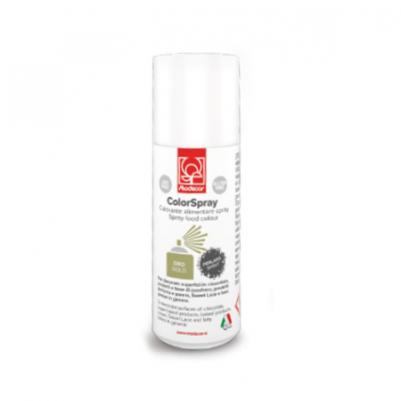 Coloranti Spray Liposolubili - SPRAY Auriu Perlat - Colorant Alimentar Liposolubil fara E171, 50 ml - Azo Free