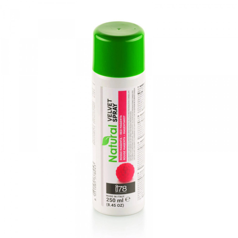 Coloranti Alimentari - SPRAY VELVET - Colorant Alimentar Magenta 250 ml