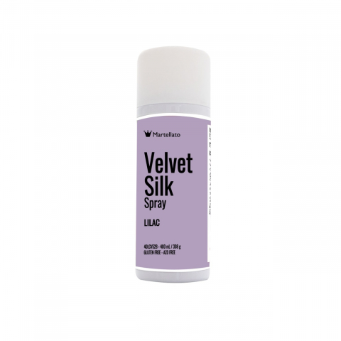 Coloranti Spray Catifea - SPRAY VELVET Silk - Colorant Alimentar Lila, 400 ml