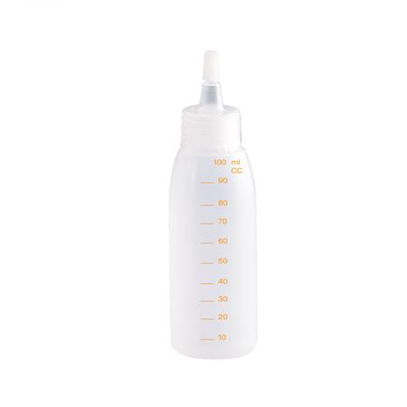 Brutarie, Patiserie - Ustensile - Flacon gadat 100 ml Dozare Lichide si Plating, Plastic Semitransparent