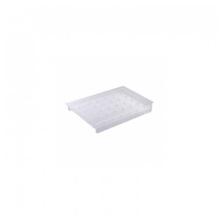 Ustensile Inghetata, Gelaterie - Suport 24 Produse pe Bastoase, 36x25xH5cm, Plexiglas Transparent