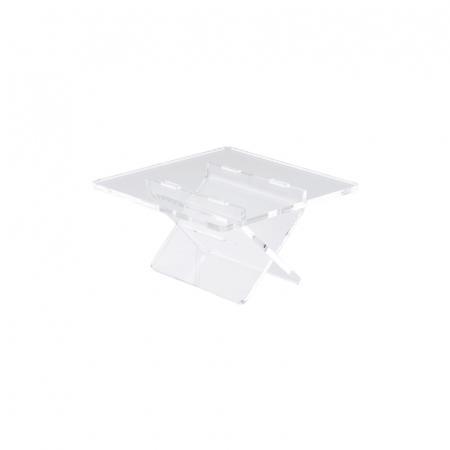 Suporturi Bufet, Candy Bar - Suport Bufet Plexiglas Transparent 25 x 25 x H 14 cm