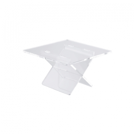 Suporturi Bufet, Candy Bar - Suport Bufet Plexiglas Transparent 30 x 30 x H 19 cm