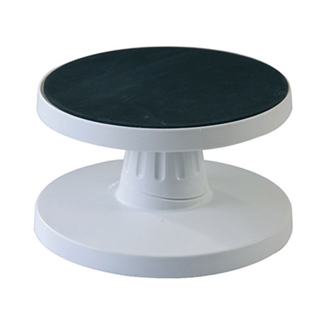 Suporturi Tort - Suport Rotativ Decor Tort, Inclinat, Material Plastic, Ø 23 x H 9.5 cm