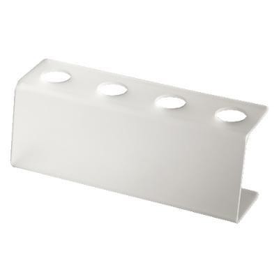 Ustensile Inghetata, Gelaterie - Suport Servire 4 Conuri Inghetata, Plexiglas Satinat, 28.5x9xH11cm