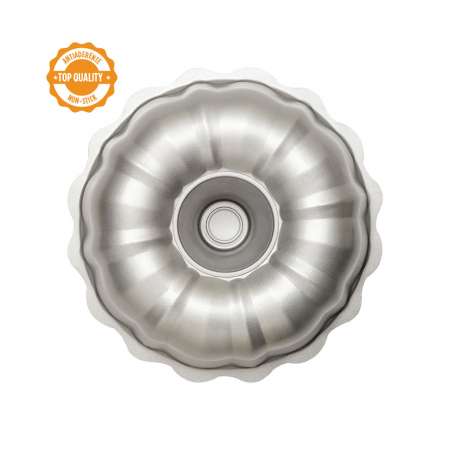 Forma Coacere Bundt Ø 27 x H 8.5 cm, Otel Antiaderent [3]