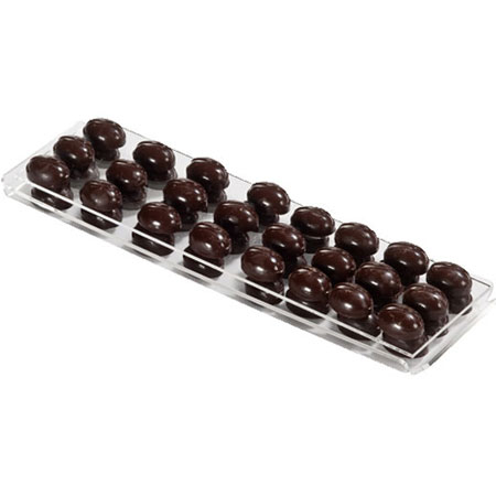 Accesorii Candy Bar, Bufet, Catering - Tavita Margini Drepte, Plexiglas Transparent, 34 x 11 x H 2 cm
