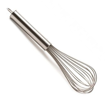 Brutarie, Patiserie - Ustensile - Tel Integal din Inox cu 16 Spire Subtiri si Agatator, L 20 cm