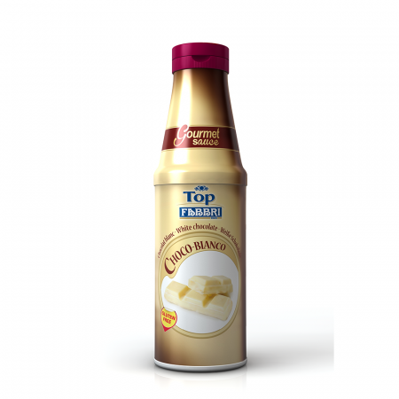 Topping - Topping Ciocolata Alba Gourmet Fabbri, 950 g