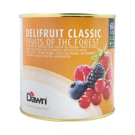 Materii Prime, Ingrediente - Umplutura 58% Fructe de Padure, Dawn Delifruit Classic, 2.7kg