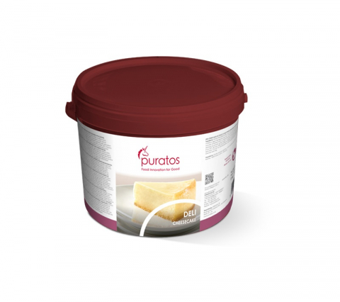 Glazuri, Napaj, Creme Cofetarie - Umplutura Cheesecake, Crema cu Branza, Gata de Utilizat, Deli Cheese Cake, 5 kg, Puratos