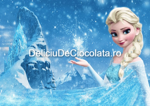 Desene Animate - Vafa imprimata Frozen Model 4, A4
