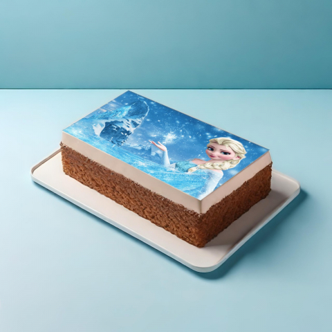 Desene Animate - Vafa imprimata Frozen Model 4, A4
