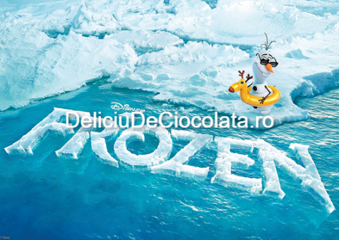 Desene Animate - Vafa imprimata Frozen Model 5, A4