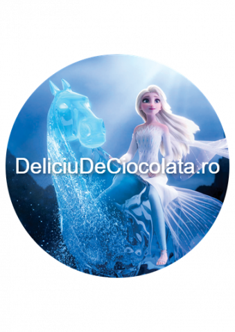 Desene Animate - Vafa imprimata Frozen Model 5, Ø 20 cm