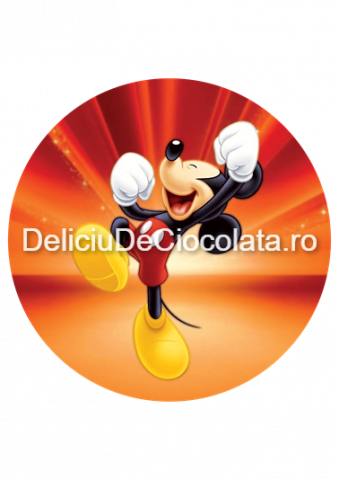 Desene Animate - Vafa imprimata Mickey Mouse Model 6, Ø 20 cm