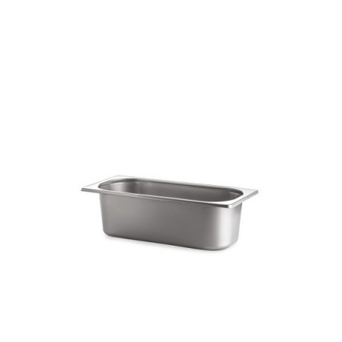 Cofetarie - Ustensile - Vascheta Plastic Inghetata 4.2 L, 36 x 16.5 cm x H 12.5 cm, Gri, Set 45 buc