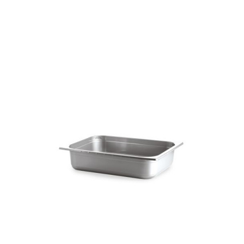 Cofetarie - Ustensile - Vascheta Plastic Inghetata 5.5 L, 25 x 36 cm x H 8 cm, Argintiu, Set 100 buc