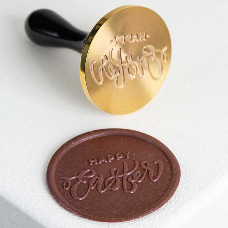 Surrounded Strip off Humanistic Stampila pentru Sigiliu Decoruri Ciocolata Model Paste Ø 6 cm