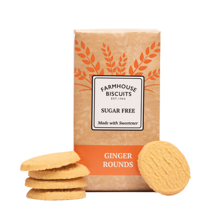 Biscuiti - Biscuiti Farmhouse cu ghimbir FARA ZAHAR 150g