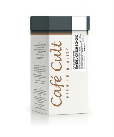 Cafea gourmet - Cafea boabe migdale cirese ciocolata 250g